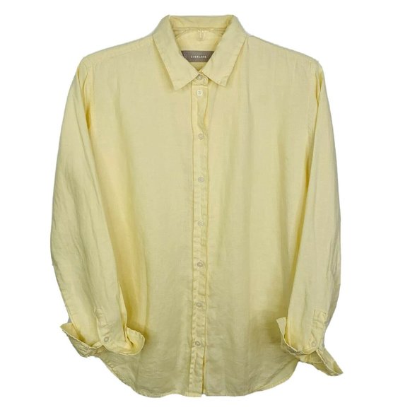 pale yellow womens tops
